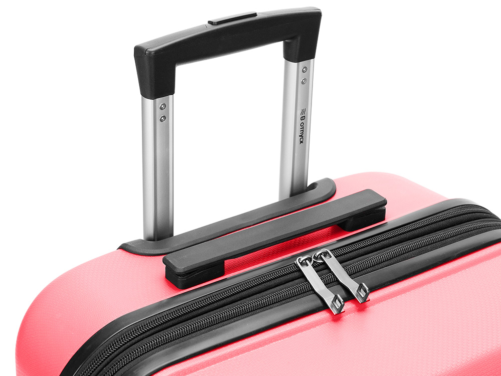 Чемодан TORBER В Отпуск, ярко-розовый, полипропилен, 65,5 х 43,5 х 26 см, 62 л