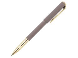 Ручка пластиковая шариковая Parliament, 0,7 мм, синие чернила, серый/золотистый