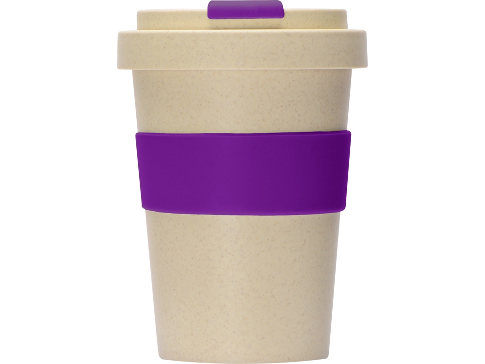 Стакан из пшеничного волокна Flava, фиолетовый 2603C