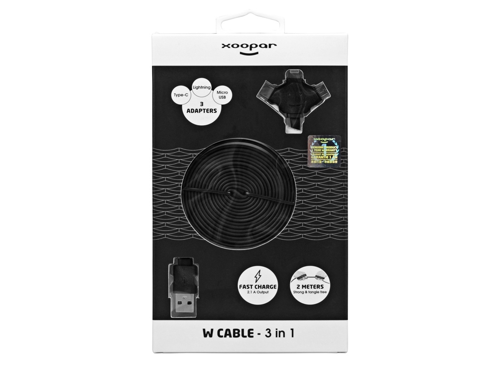 USB-переходник W Cable 3 в 1
