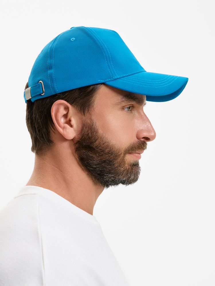 Бейсболка Yonkers, ярко-голубая Бейсболка Yonkers, ярко-голубая