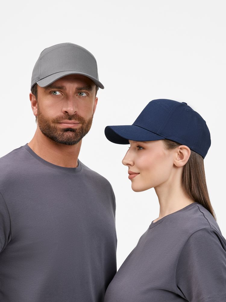 Бейсболка Settaro, темно-синяя Бейсболка Settaro, темно-синяя