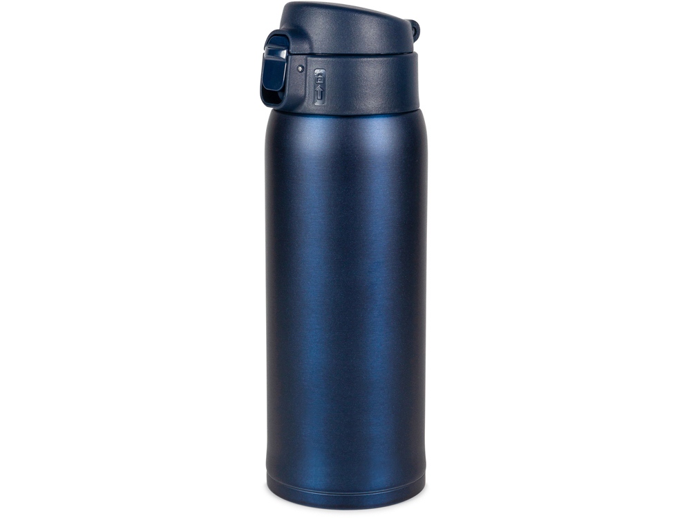 Термокружка Relaxika 701 (0,48 литра), синяя (без лого)