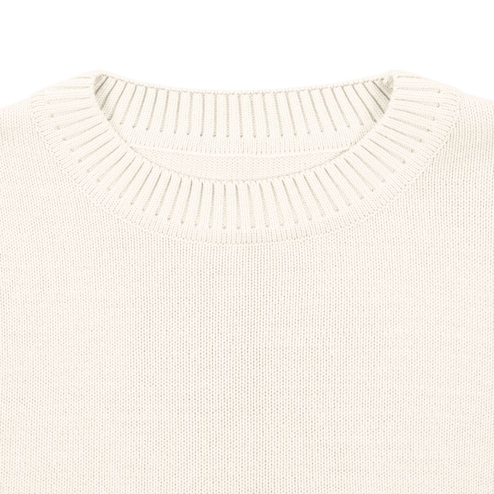 Джемпер оверсайз унисекс Stated в сумке, белый (молочный) Джемпер оверсайз унисекс Stated в сумке, белый (молочный)