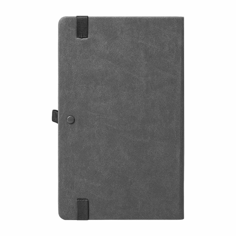 Ежедневник недатированный HAMILTON, A5, темно-серый, кремовый блок