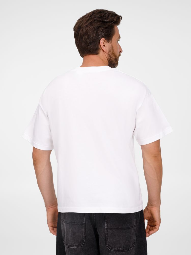 Футболка оверсайз унисекс Legacy, светло-бежевая (неокрашенная)