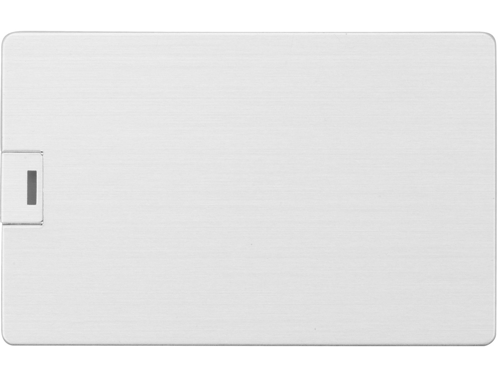 Флеш-карта USB 2.0 16 Gb в виде металлической карты Card Metal, серебристый Флеш-карта USB 2.0 16 Gb в виде металлической карты Card Metal, серебристый