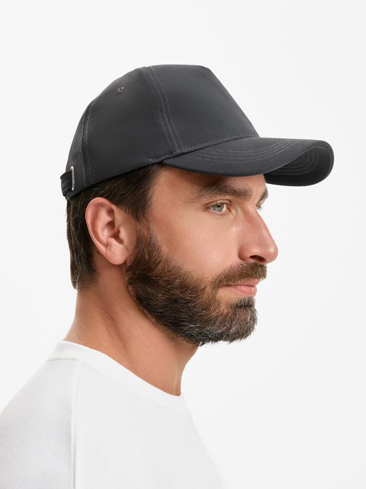 Бейсболка Yonkers, темно-серая Бейсболка Yonkers, темно-серая