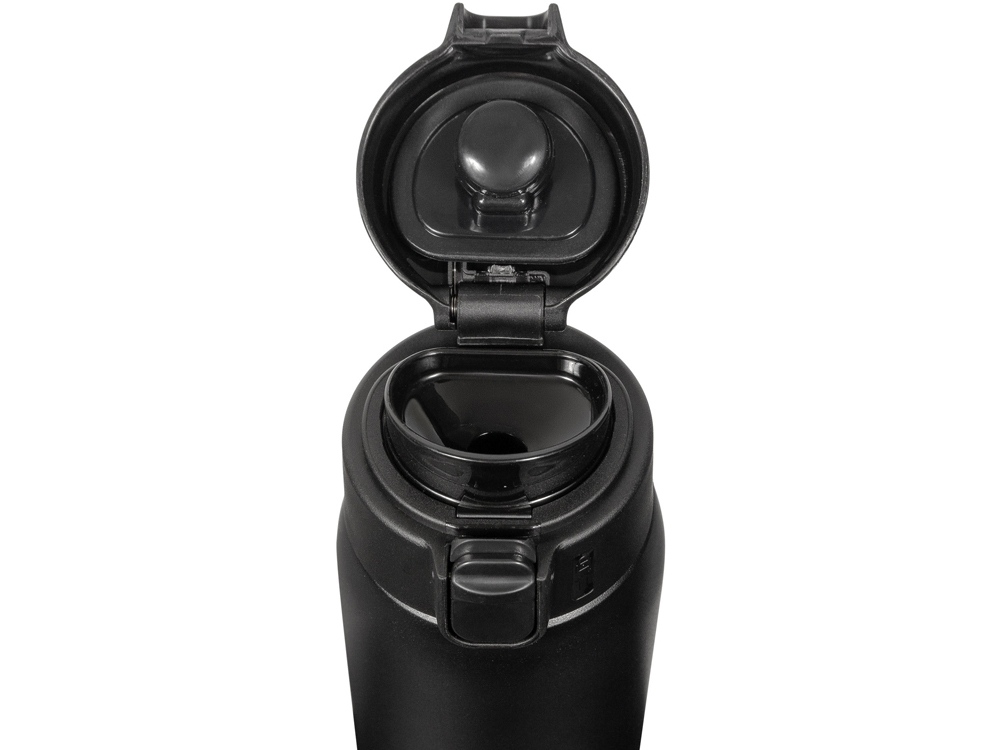 Термокружка Relaxika 701 (0,48 литра), черная (без лого)