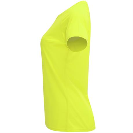 Спортивная футболка BAHRAIN WOMAN женская, ФЛУОРЕСЦЕНТНЫЙ ЖЕЛТЫЙ XL