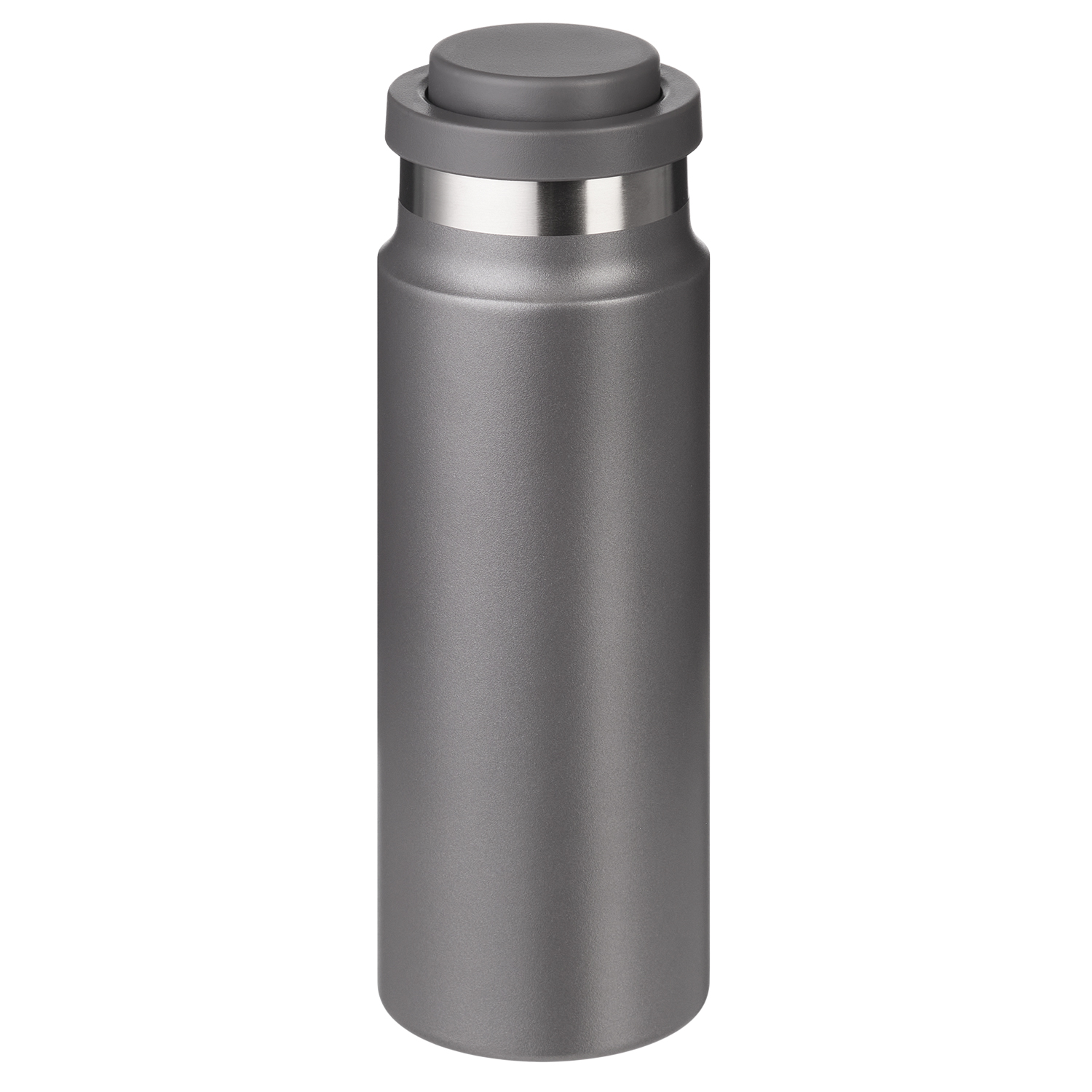 Термобутылка вакуумная герметичная Аллегра (Allegra), серая