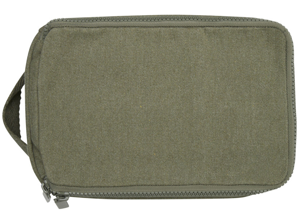 Органайзер для туалетных принадлежностей из переработанного материала Pack 500 г/м² Aware™ - Зеленый