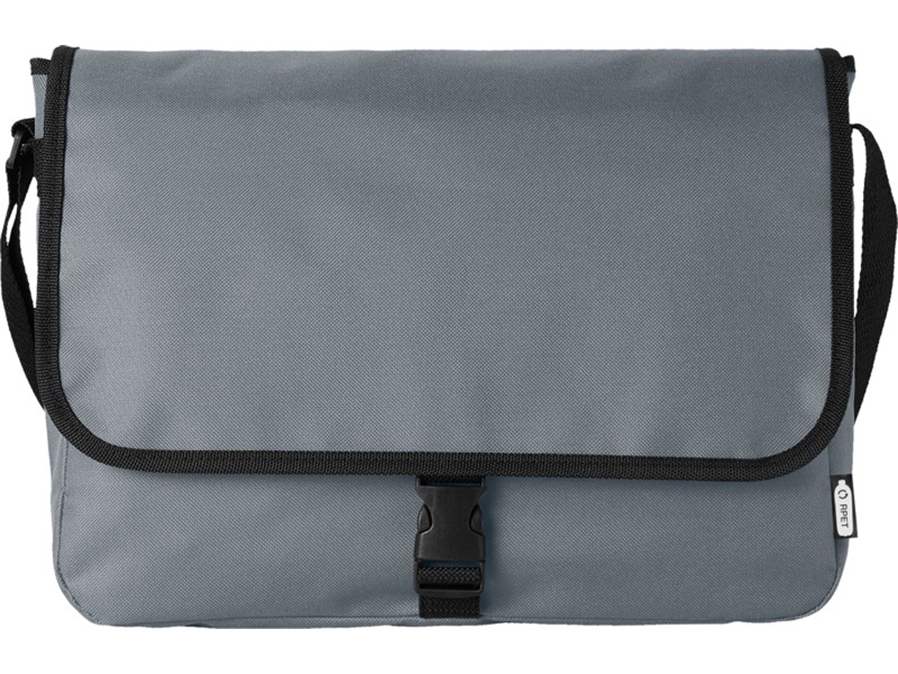 Omaha, сумка через плечо из переработанного PET-пластика, серый