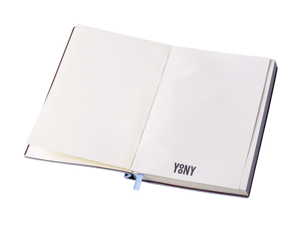 Блокнот А5 Scribe, гибкая обложка, 96 листов 80 гр/м2, голубой