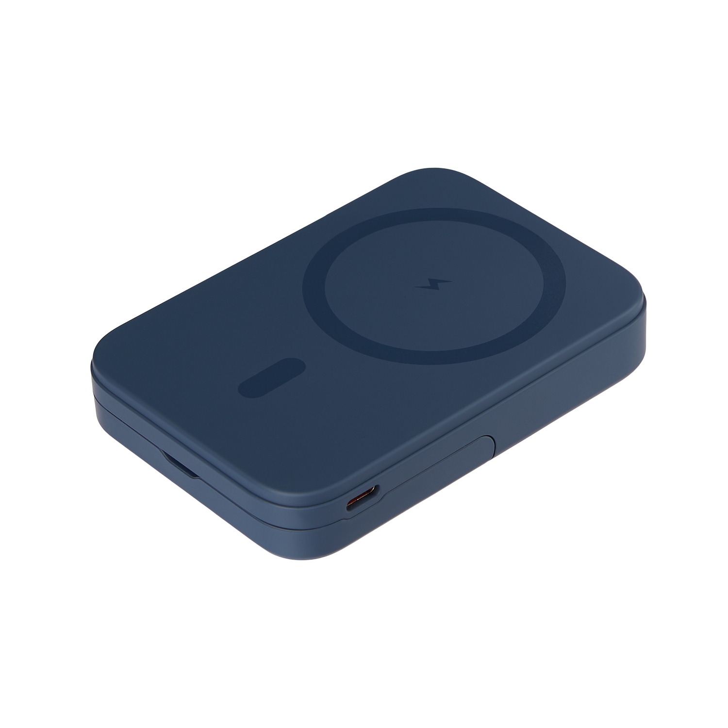 Внешний аккумулятор Юнион PD (Union PD) 10000mAh с функцией беспроводной зарядки 15W, синий Внешний аккумулятор Юнион PD (Union PD) 10000mAh с функцией беспроводной зарядки 15W, синий