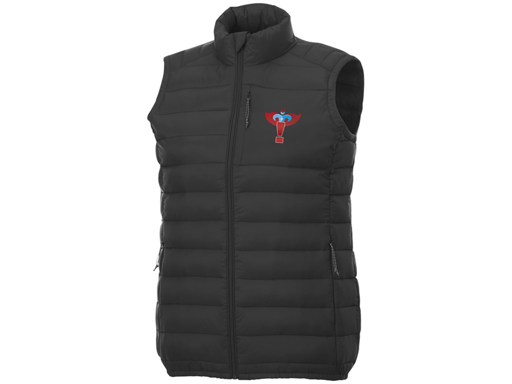 Мужской утепленный жилет Pallas  из переработанных материалов по стандарту GRS - Темно - синий