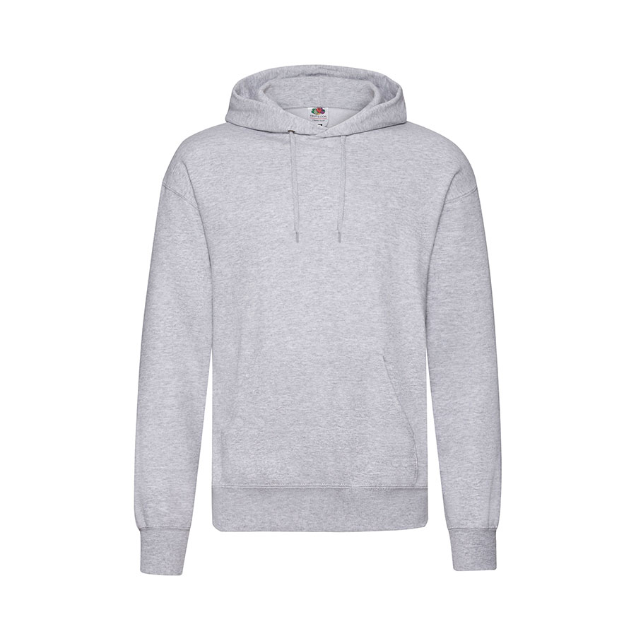 Толстовка "Classic Hooded Sweat", серый меланж_2XL, 80% х/б, 20% п/э, 280 г/м2