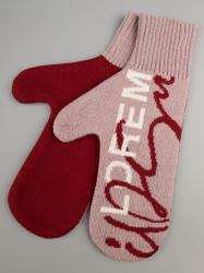 Варежки на заказ Mani, полушерсть