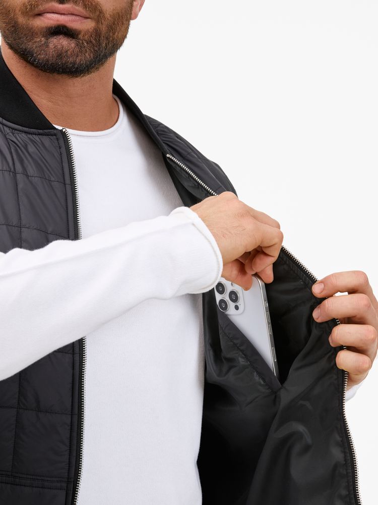 Жилет унисекс Warmbridge, черный