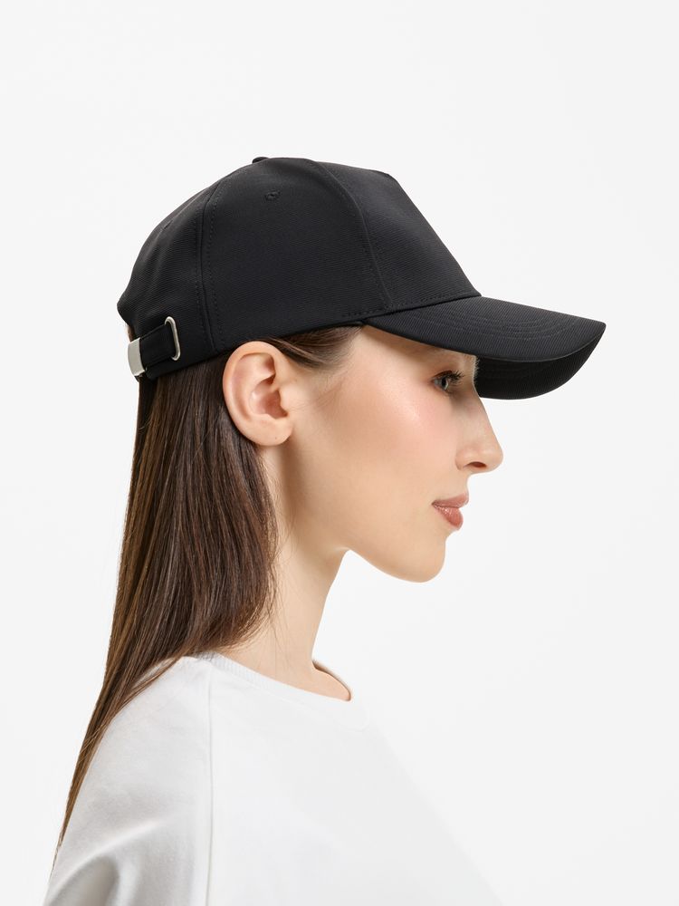 Бейсболка Yonkers, черная Бейсболка Yonkers, черная