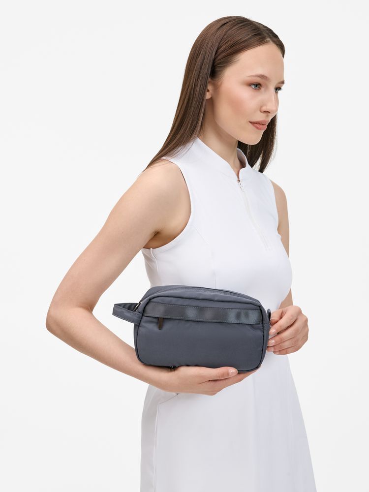 Несессер Vei, темно-серый (графит)