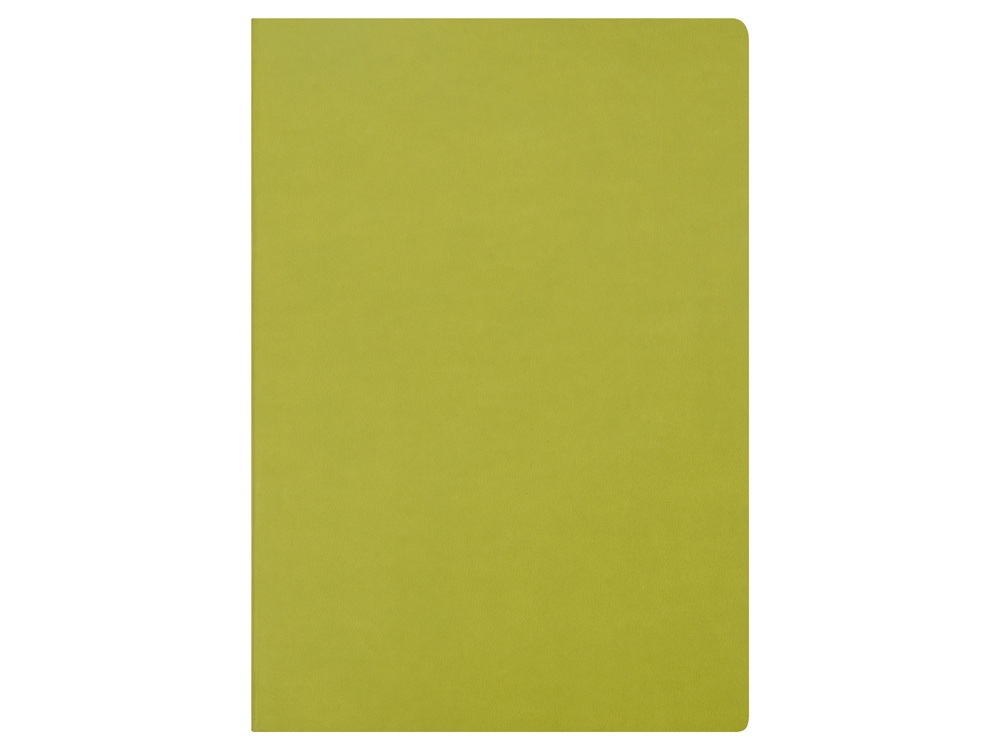 Блокнот Wispy линованный в мягкой обложке, зеленое-яблоко (Р)