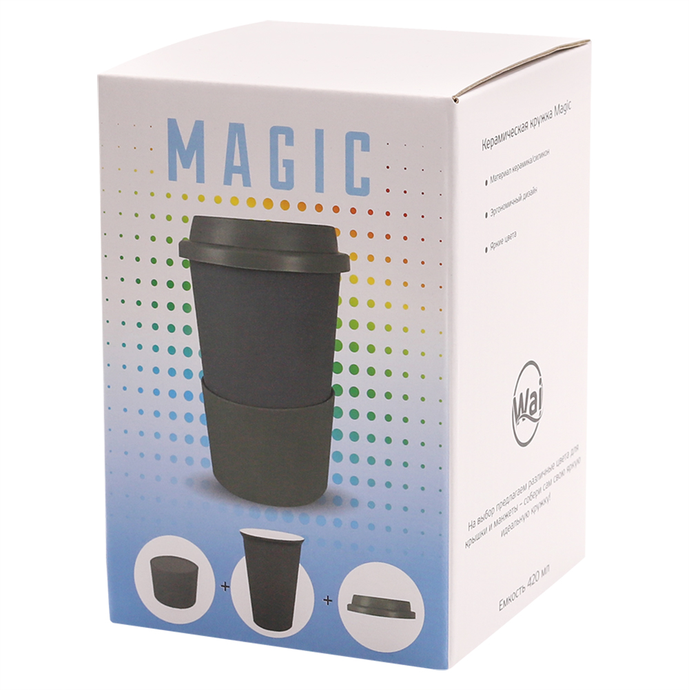 Кружка Magic To Go, серый