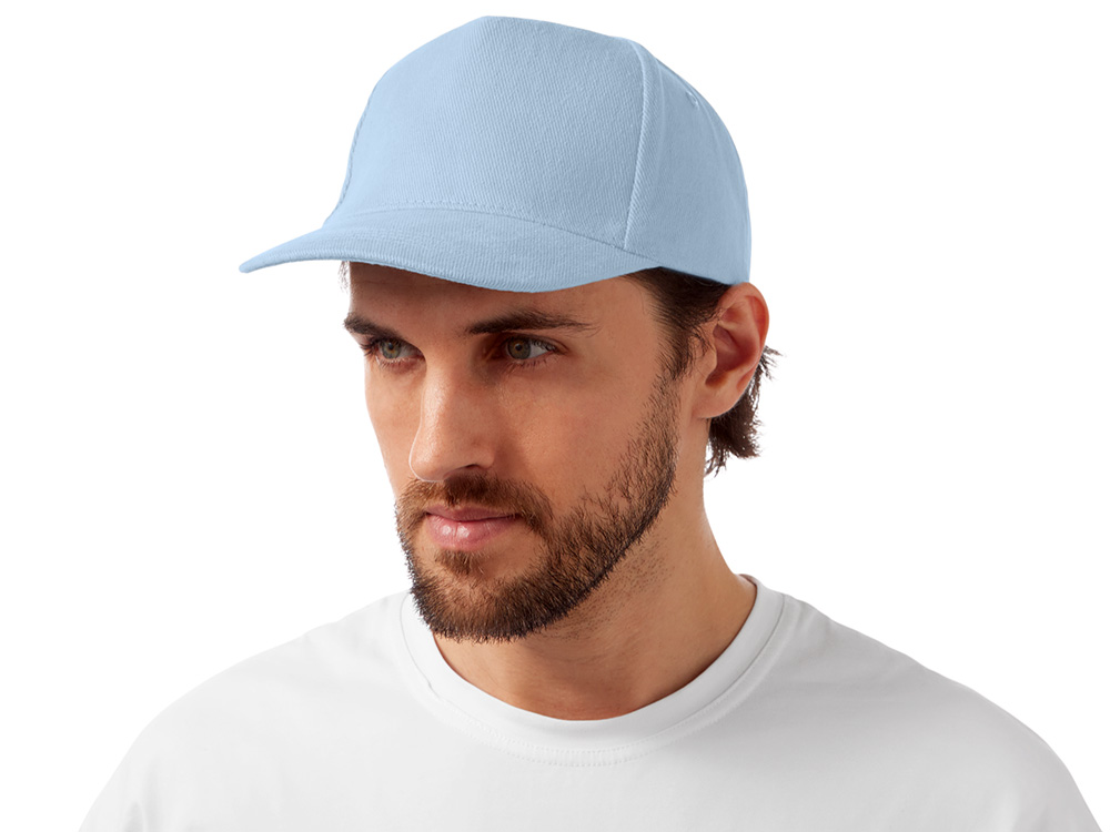 Бейсболка Florida 350 5-панельная, небесно-голубой