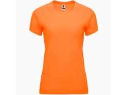 Футболка Bahrain женская, неоновый оранжевый