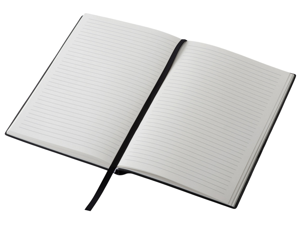 Набор блокнот в гибкой обложке А5 и металлическая шариковая ручка Nabokov, черный