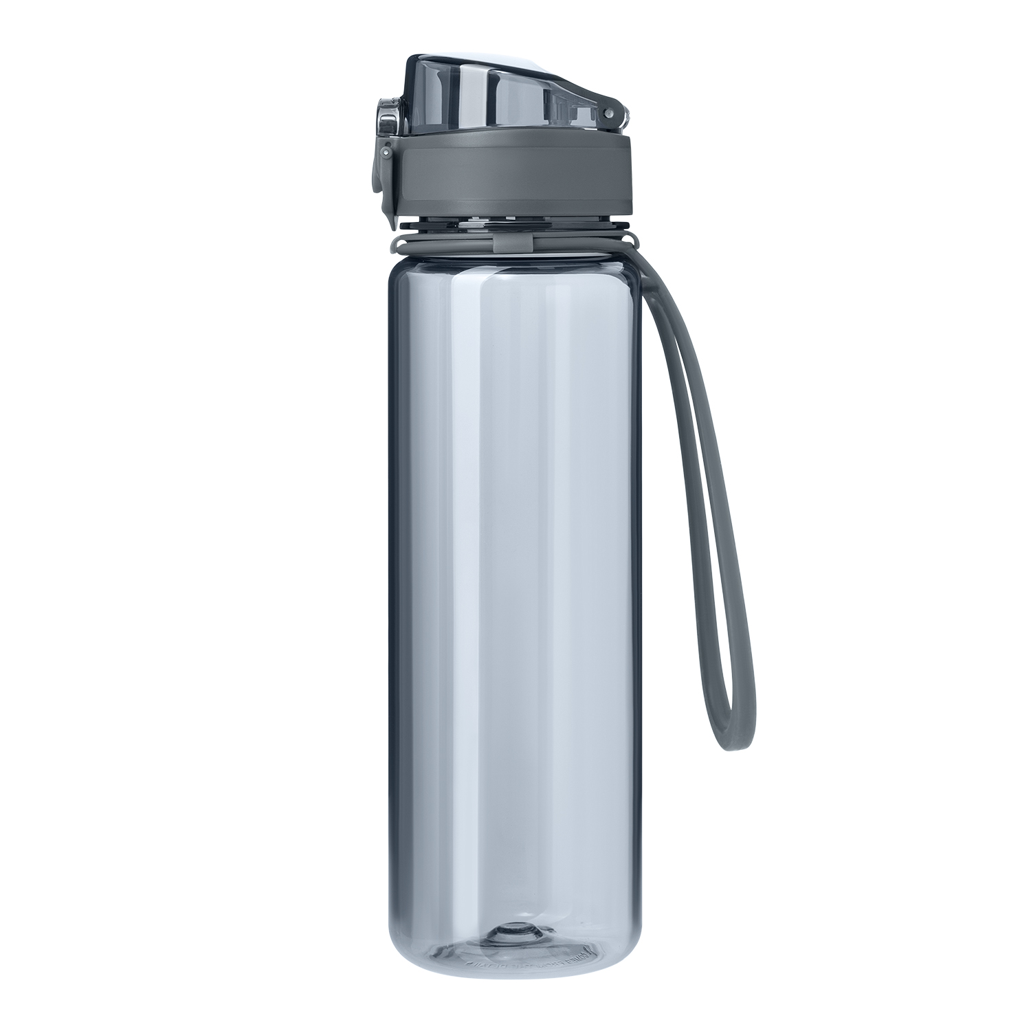 Бутылка для воды Комо (Como), серая Бутылка для воды Комо (Como), серая