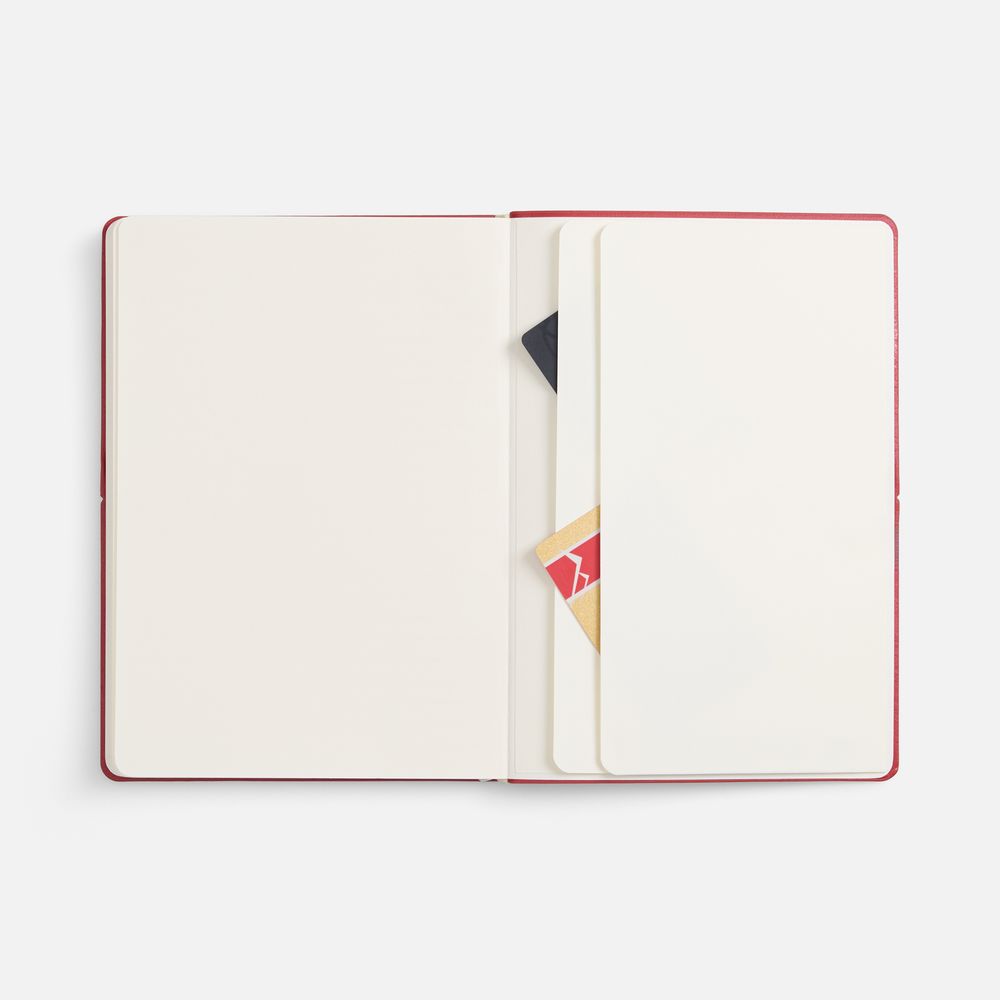 Ежедневник Kuka, недатированный, ver.2, красный