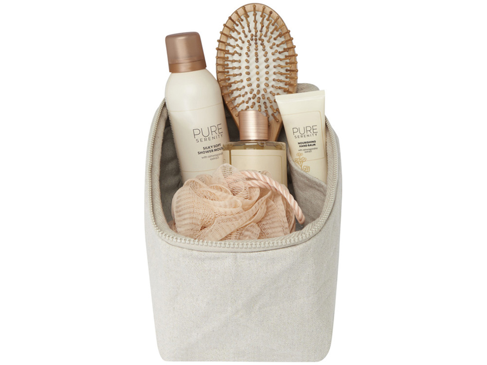 Органайзер для туалетных принадлежностей из переработанного материала Pack 500 г/м² Aware™ - Oatmeal