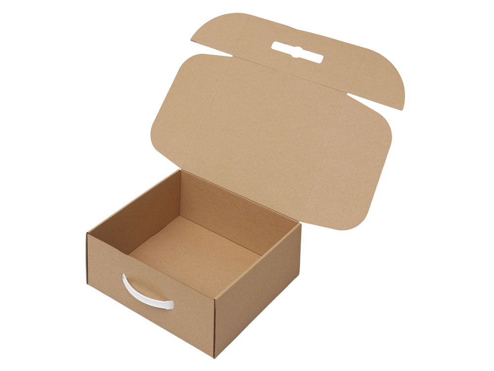 Коробка подарочная Хэнди (Handy), L, крафт Коробка подарочная Хэнди (Handy), L, крафт