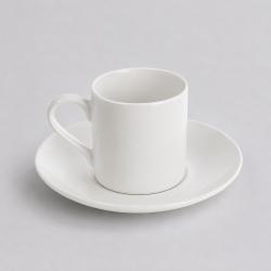 Кофейная пара прямой формы Espresso, 100мл, белый