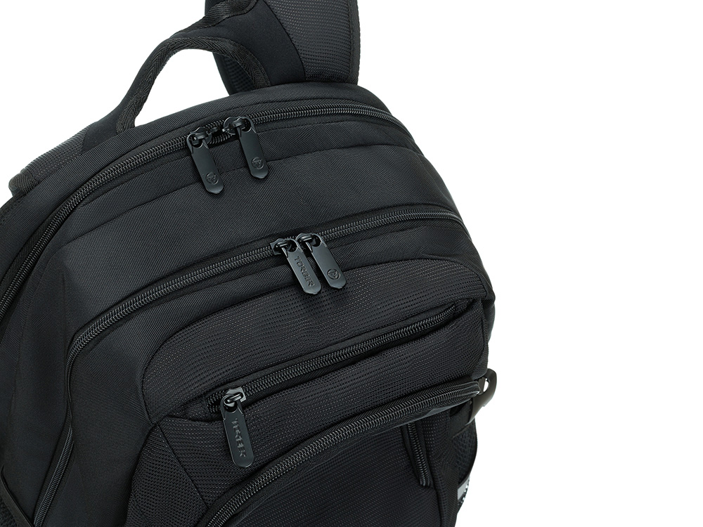 Рюкзак TORBER МЕГАПОЛИС с отделением для ноутбука 16, чёрный, полиэстер, 47 х 34 x 28 см Рюкзак TORBER МЕГАПОЛИС с отделением для ноутбука 16, чёрный, полиэстер, 47 х 34 x 28 см
