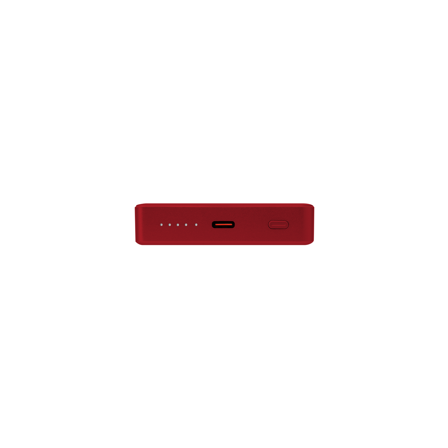Внешний аккумулятор Атлантис Плюс PD (Atlantis PD Plus) 10000mAh с функцией беспроводной зарядки 15W, красный