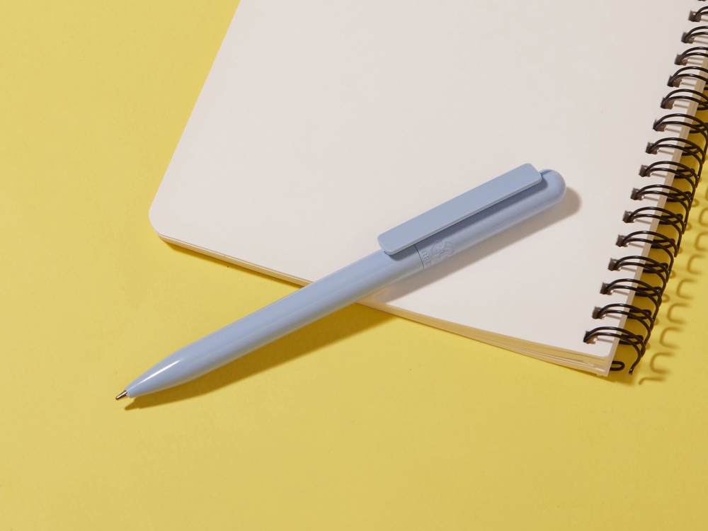 Ручка шариковая Recycled Pet Pen Change Ocean из океанского пластика, голубая