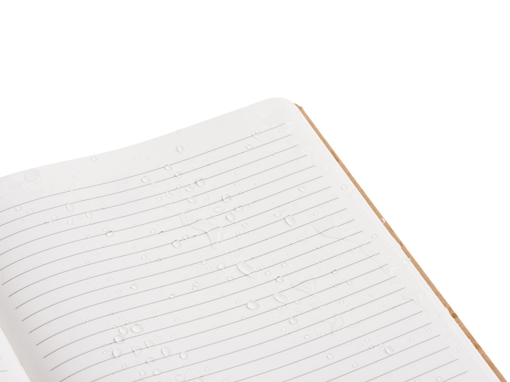 Блокнот из крафта и каменной бумаги А5 Fleekstone, твердая обложка, крафтовый