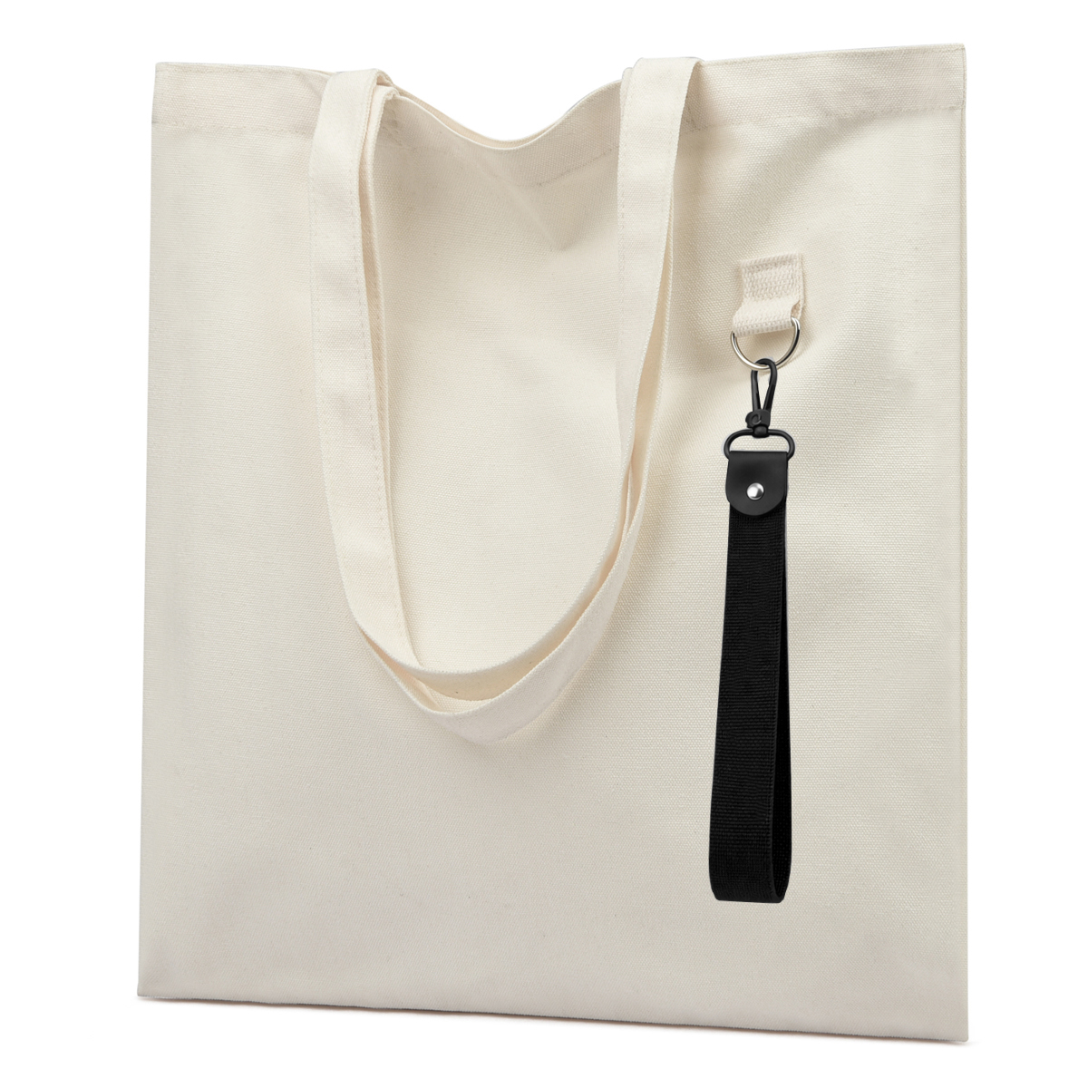 Сумка для покупок LUMISSA 325 г/м² с ремувкой, натуральный/чёрный