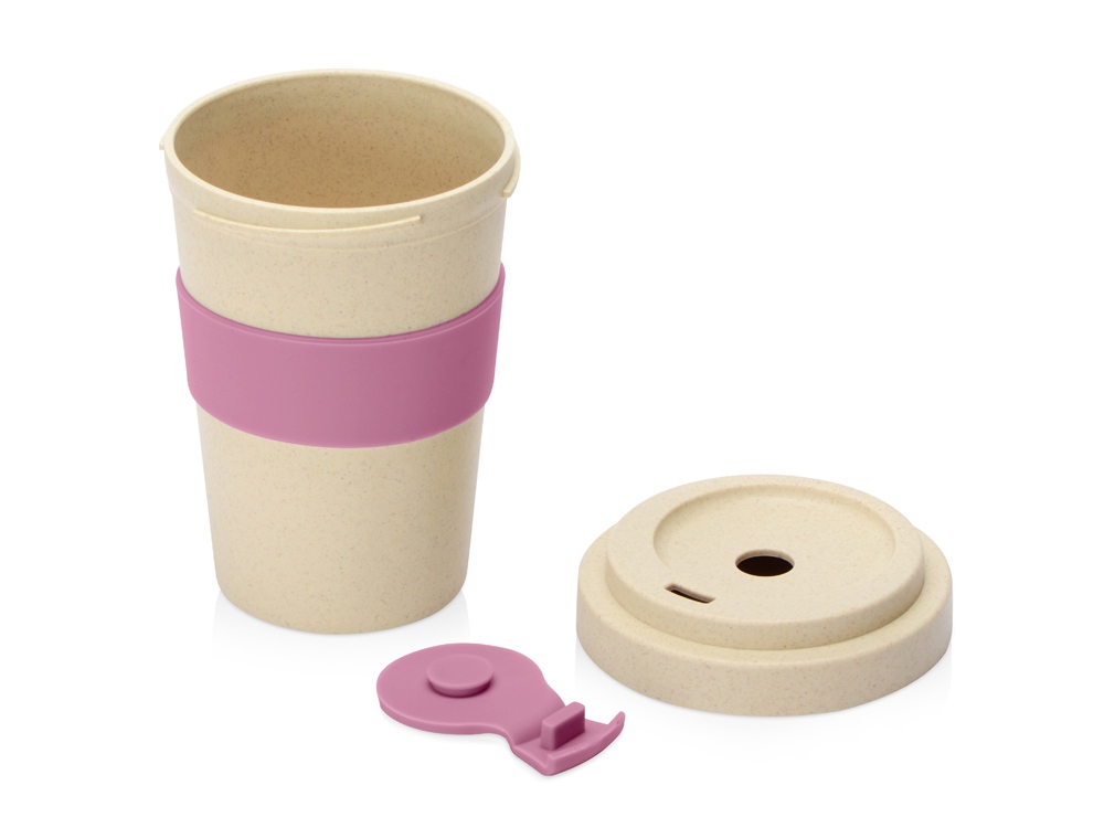 Стакан из пшеничного волокна Flava, dust pink