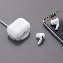 Беспроводные наушники с микрофоном Air Nova 2, TWS, BT5.4, 300 мАч, QI, белый, Deppa
