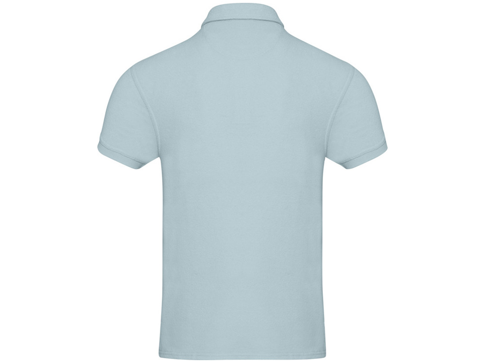 Рубашка поло унисекс Akoya из переработанного махрового материала - Cloud Blue