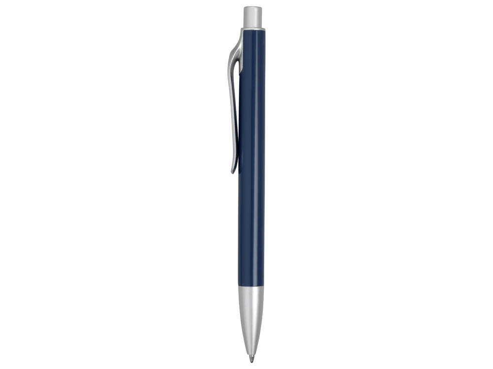 Ручка металлическая шариковая Large, темно-синий/серебристый