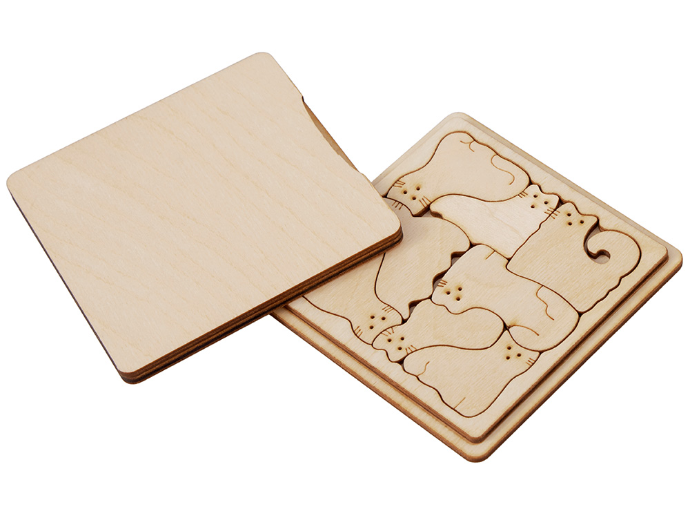 Деревянная головоломка Catgram