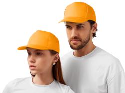 Бейсболка Мемфис 230 5-панельная, оранжевая Бейсболка Мемфис 230 5-панельная, оранжевая