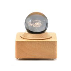 Интерьерная лампа с колонкой и функцией проекторного освещения Univero