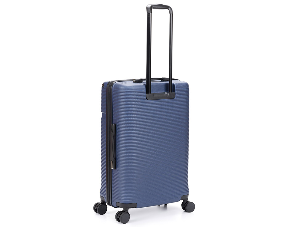 Чемодан TORBER Onego, синий, ABS-пластик, 69,5 х 46 х 26 см, 69 л