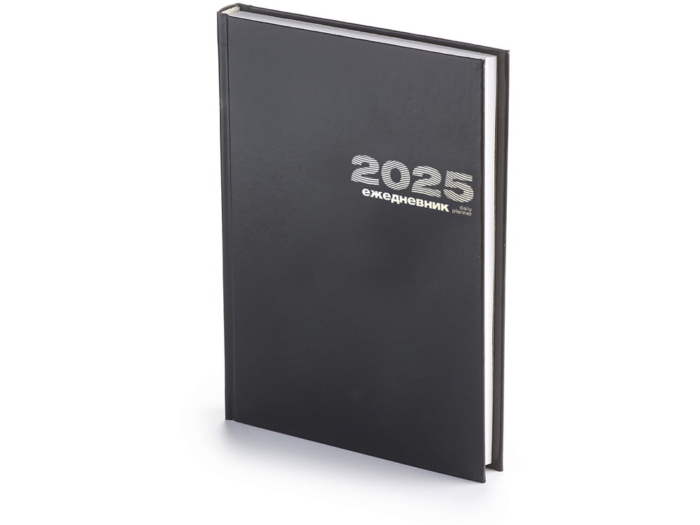 Ежедневник А5 датированный Бумвинил 2022, черный Ежедневник А5 датированный Бумвинил 2022, черный