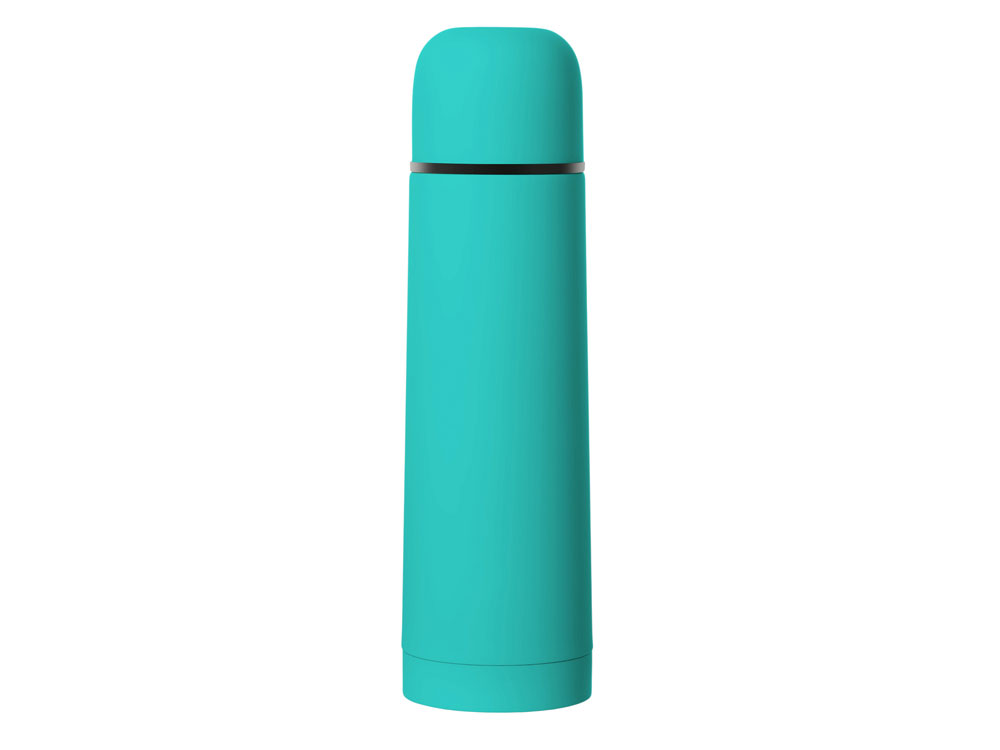 Термос Ямал Soft Touch, 500мл, бирюзовый